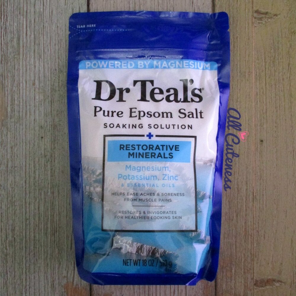 Dr Teals Restorative Minerals Pure Epsom Salt